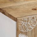 VidaXL Príborník 40x33,5x75 cm Masívne drevo Mango