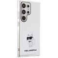 Puzdro Karl Lagerfeld pre Samsung Galaxy S24 Ultra KLHCS24LHNCHTCT transparentné HC IML NFT CHOUPETTE