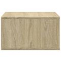 vidaXL Stojan na tlačiareň dub sonoma 49x40x22,5 cm kompozitné drevo