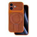 Luxgrip Mag puzdro pre iPhone 16 6,1" oranžové