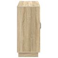vidaXL Servírovacia skriňa Dub sonoma 89 x 34,5 x 77 cm