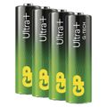 Alkalická batéria GP Ultra Plus LR6 (AA), 4 ks