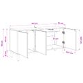 vidaXL TV skrinka ESSEN 102 x 33 x 50 cm Sonoma Kompozitné drevo