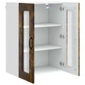 vidaXL Dvierka na umývačku Kalmar Dymová dub 60 x 31 x 80 cm