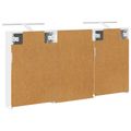 vidaXL Set kabinetov do kúpeľne 3 ks 120 x 10,5 x 60,5 cm