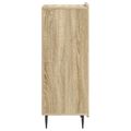 vidaXL Servírovacia skriňa Dub sonoma 34,5 x 33 x 92 cm