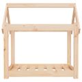 vidaXL Posteľ pre psa 71x55x70 cm borovicový masív