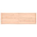 vidaXL Stolová doska 200x60x(2-6) cm neošetrený masív živé hrany