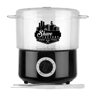 Ohrievač uterákov THE SHAVE FACTORY Hot towel steamer
