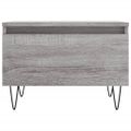 vidaXL Konferenčné stolíky 2 ks sivé sonoma 50x46x35 cm kompoz. drevo