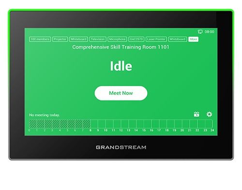 Grandstream GSC3575 SIP interkom a riadiaca stanica, 7'' dotyk.obrazovka, Wi-Fi 6, BT, 6 SIP účtov, čierny