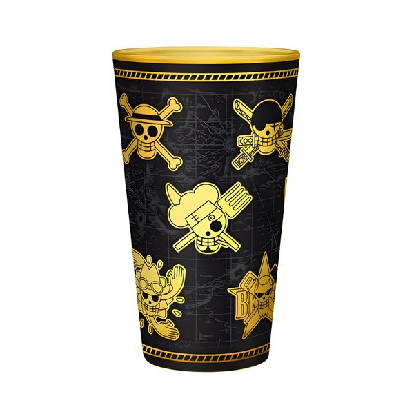 Pohár One Piece - Gold Skulls