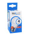 LED žiarovka Trixline 4W 376lm E27 G45 studená biela