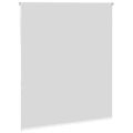 vidaXL Roleta Zatemnenie biela 140x130cm Šírka látky 136,6cm Polyester