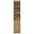vidaXL Highboard Artisan Oak 37,5x35x180 cm Engineered Wood
