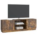 vidaXL TV skrinka Dymový dub 150 x 31 x 47 cm Kompozitné drevo
