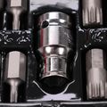 Sada torx bitov v kovovom puzdre MECHANIC TORX SET 1, 40 ks SIXTOL