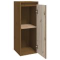 vidaXL Nástenné skrinky 2 ks medovo-hnedé 30x30x80 cm masívna borovica