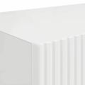 vidaXL TV nástenná skriňa 60 x 31 x 29,5 cm Lesklá biela