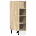 vidaXL Spodná skrinka "Riga" dub sonoma 20x44,5x81,5 cm