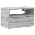 vidaXL Nástenný nočný stolík sivá sonoma 45x26x28,5 cm