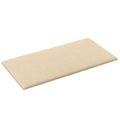 vidaXL Nástenný čelník 12 ks 60 x 30 cm Krémová látka