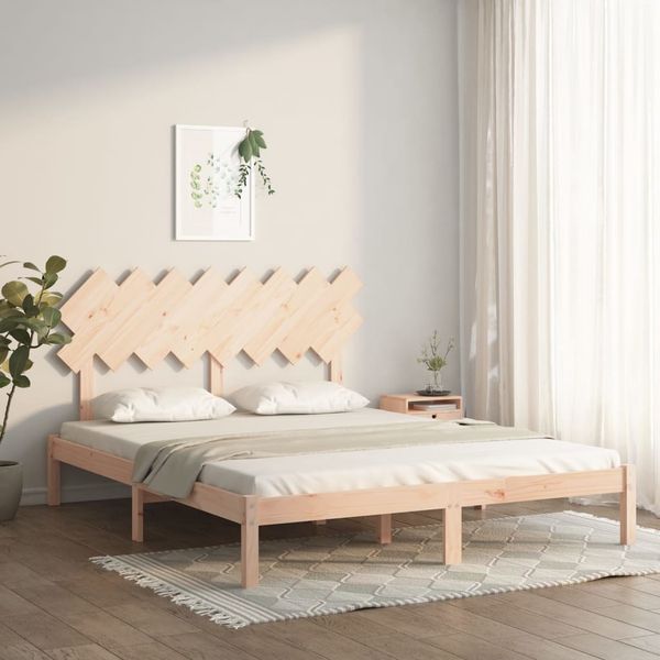 vidaXL Posteľný rám 160x200 cm masívne drevo