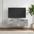 vidaXL Nástenná TV skrinka Nástenný Betónovo sivá 98 x 31 x 30 cm