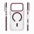 Etteri Icy Mag puzdro pre iPhone 17 Pro Max / 18 Pro Max tmavá čerešňa