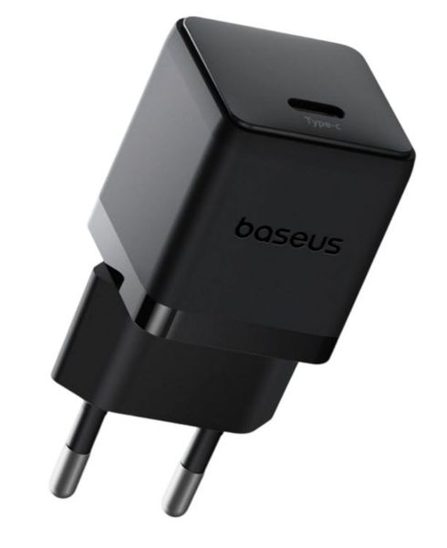 Baseus Rýchlonabíjačka do siete Palm 20W USB-C PD QC 3.0 čierna