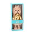 Lucky Doggy Plyšový psík Yorkšírka - Yoyo Golden Jacket