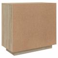 vidaXL Komoda dub sonoma 80x40x75 cm spracované drevo