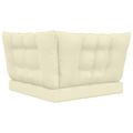 vidaXL Vankúš na vonkajšiu pohovku Polyester Krémová 68,5 x 68,5 cm