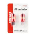 LED CANBUS 27SMD 3014 T10e (W5W) White 12V / 24V