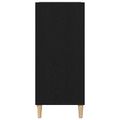 vidaXL Skrinka na gramofónové platne Čierny dub 84,5 x 38 x 89 cm