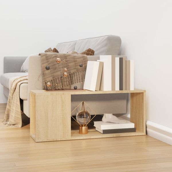 vidaXL TV skrinka dub sonoma 80x24x32 cm drevotrieska