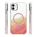 Epoxy Mag puzdro pre iPhone 11 ružová