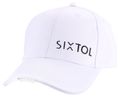 Kšiltovka s LED svetlom B-CAP 25lm, nabíjacia, USB, univerzálna veľkosť, biela SIXTOL