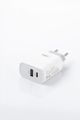 Nabíjačka Callme LS13 s Lightning káblom (USB-A, USB-C, 18W) Nabíječka Callme LS13 s Lightning kabelem (USB-A, USB-C, 18W)