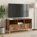 vidaXL TV skrinka 102 x 34,5 x 50 cm Staré drevo Kompozitné drevo