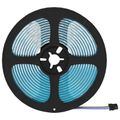 vidaXL LED pás 12 ks Čierna a priehľadná Meď a plast