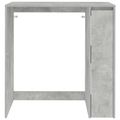 vidaXL Kabinet na práčku Betónová 87 x 60 x 89 cm Kompozitné drevo