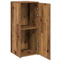 vidaXL Úložná skriňa Old Wood 40x45x103,5 cm Drevo