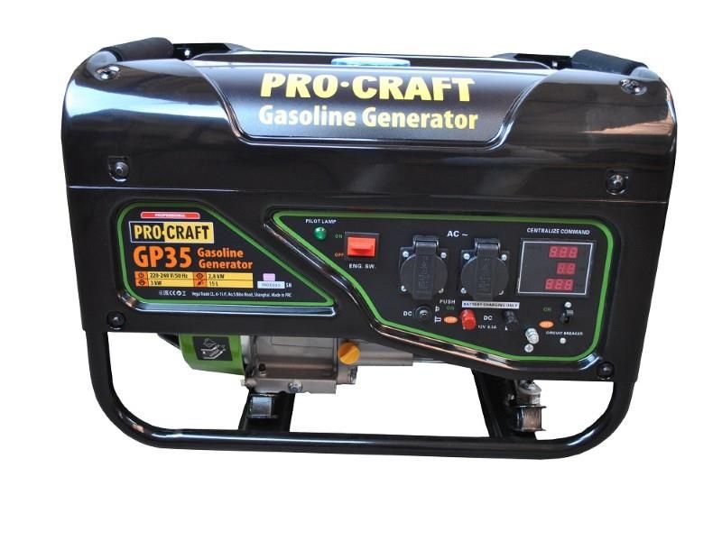 Elektrocentrála benzínová PROCRAFT GP35