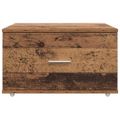 vidaXL Zásuvkový kabinet 55 x 45 x 31 cm Staré drevo