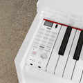 Digitálne piano Kruger&Matz KMDP-135-WH drevený stojan biely lesk