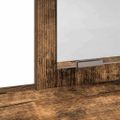 vidaXL Toaletný stolík Dymová dub 100 x 41 x 140 cm Kompozitné drevo