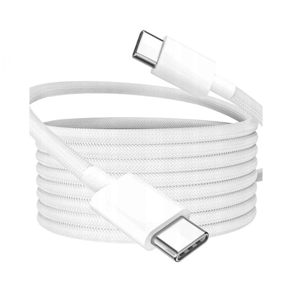 Kábel LTC LX034803 USB-C/USB-C 2m White pre iPhone 15