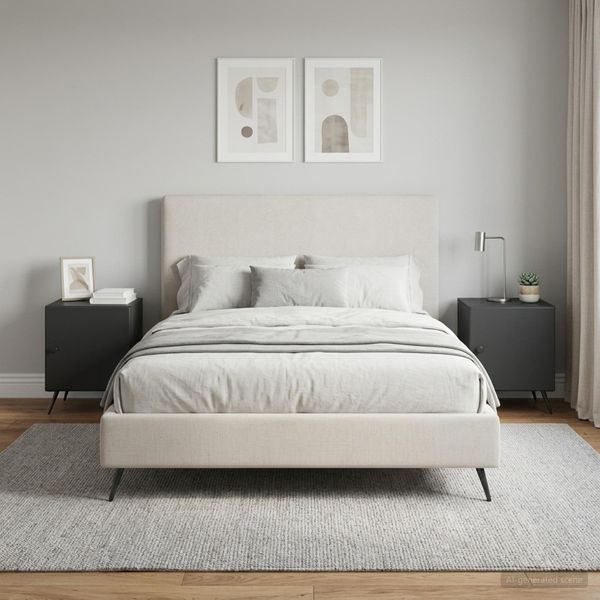 vidaXL Nočný stolík 2 ks Čierna 43 x 34,5 x 50 cm Kompozitné drevo