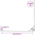 vidaXL Celta zelená 1,5x2 m 650 g/m²